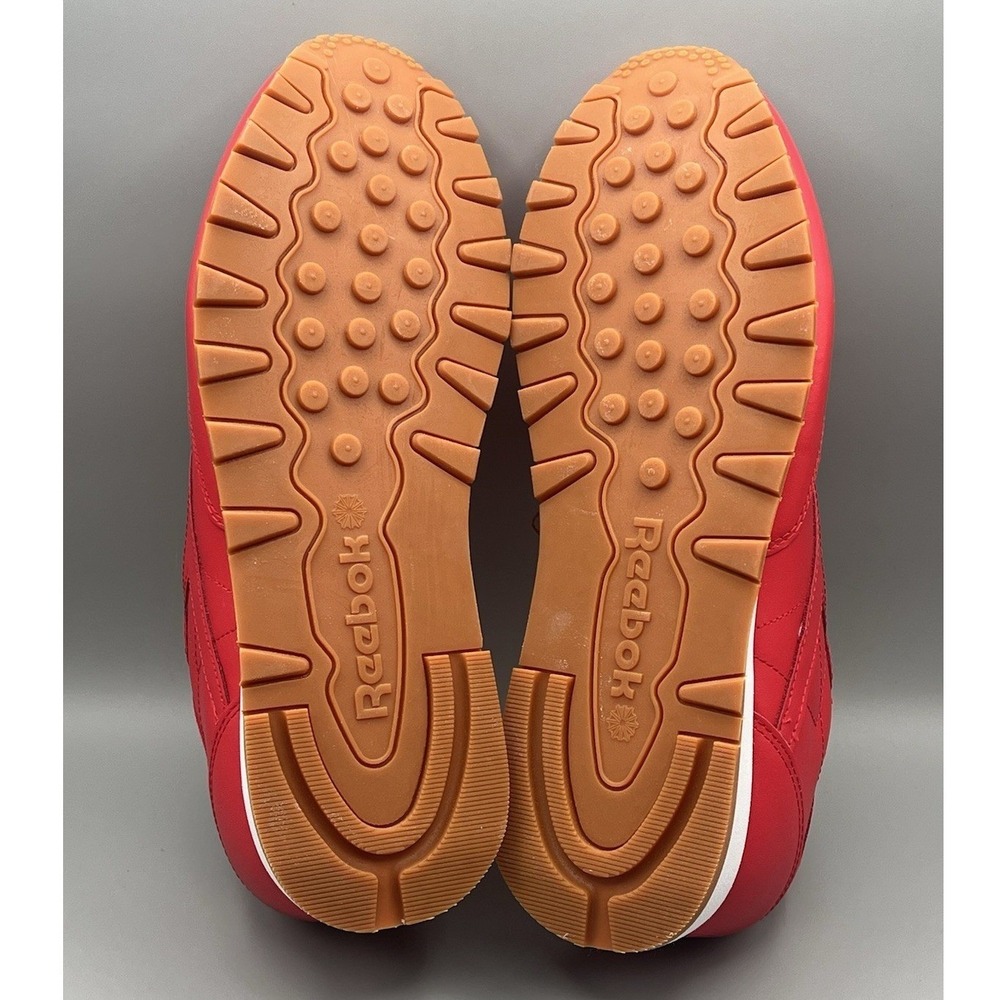 Reebok Classic Leather Vector Red Retro Shoes - Men's Size 11 NEW - Picture 7 of 8